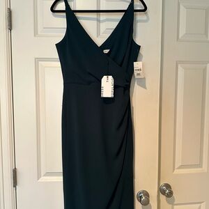 Dress the Population Dark Green Midi Dress